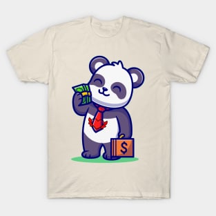 panda bear shirt kids T-Shirt